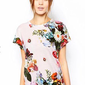 Ted Baker Floral "Oil Painting" T-Shirt